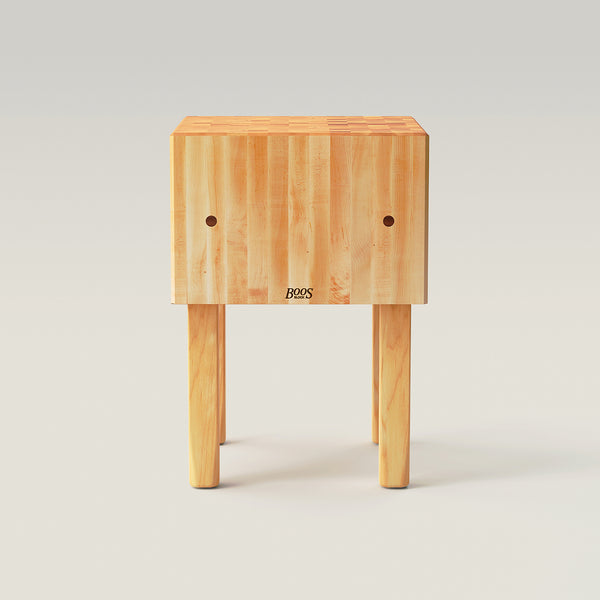 John Boos "AA" Maple Butcher Block With 16" Thick End Grain Top