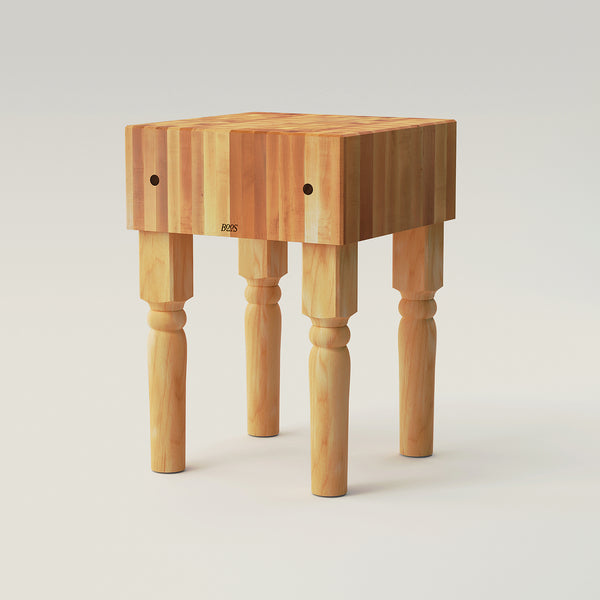 John Boos "AB" Maple Butcher Block With 10" Thick End Grain Top
