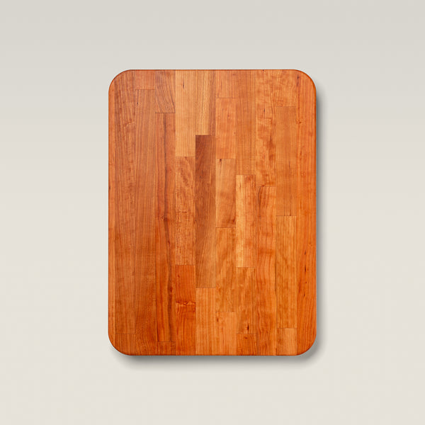 john boos Cherry Blended Charcuterie Board With Rubber Feet 1-1/2" Thick (Feet Series)