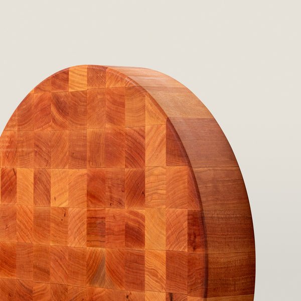 John Boos Cherry Round Chopping Block Reversible End Grain 3" Thick (CCB Series)