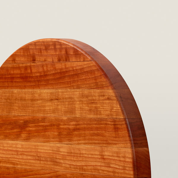 John Boos Cherry Round Cutting Board 1-1/2" Thick (R-Board Series)