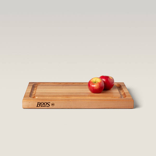John Boos Maple BBQ Cutting Board With Juice Groove 1-1/2" Thick (BBQBD)