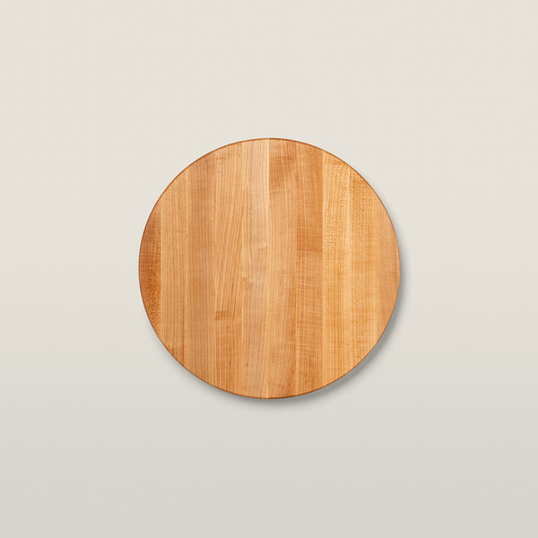 John Boos Maple Round Cutting Board 1-1/2" Thick (R-Board Series)