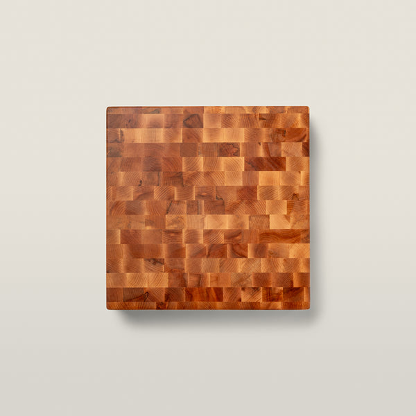 john boos Maple Square Chopping Block Non-Reversible End Grain 4" Thick (CCB Series)