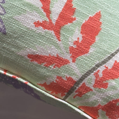 John Derian 18" X 18" 2308 Pillow In Sprout Add To Cart Details 18" X 18" 55% Cotton 45% Linen Insert Included Handmade in India. Care Dry Clean Only   Celebrated For Their Unique Wool Stoles Printed Bags Cardigans And Pil