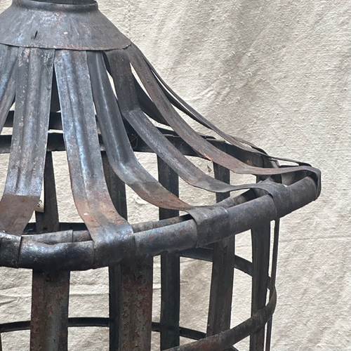 John Derian 19-century French Metal Shipping Container With Top Add To Cart This Antique Metal Shipping Container Hails From John Derian's Curated Collection Of Vintage And Antique Goods In The 19th Century As Global Trade And I