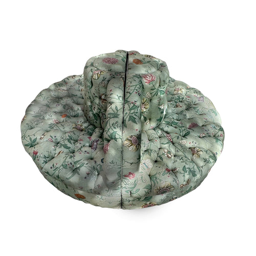 John Derian 19th Century French Bourne Sofa In Pierre Frey Le Paravent Chinois Fabric Add To Cart Details Two-piece Round Sofa - 66" W X 74" Diameter X 33" H Half - 66" W X 37" Diameter X 33" H 16" Seat Height 22" Seat Depth