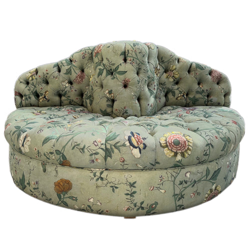 john derian 19th Century French Bourne Sofa in Pierre Frey Le Paravent Chinois Fabric Add to cart Details Two-piece Round Sofa - 66" W x 74" Diameter x 33" H Half - 66" W x 37" Diameter x 33" H 16" Seat height 22" Seat depth