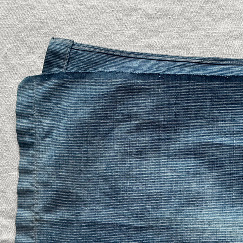 John Derian 19th Century French Waist Apron (VA02) Add To Cart Details Approx. 22" W X 34.5" Long Tie Closure Cotton Two Exterior Pockets 19th Century France Please Note That Vintage Items Will Embrace Unique Variations Such As