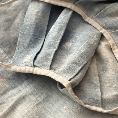 John Derian 19th Century French Waist Apron (VA10) Add To Cart Details Approx. 20" W X 30" L Tie Closure Cotton 19th Century France Please Note That Vintage Items Will Embrace Unique Variations Such As Stains  rips Repairs And