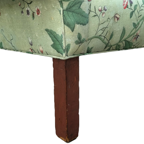 John Derian 19th Century Teddy Sofa In Pierre Frey Le Paravent Chinois Fabric Custom Furniture