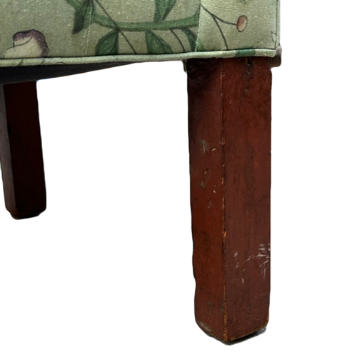 John Derian 19th Century Teddy Sofa In Pierre Frey Le Paravent Chinois Fabric Custom Furniture