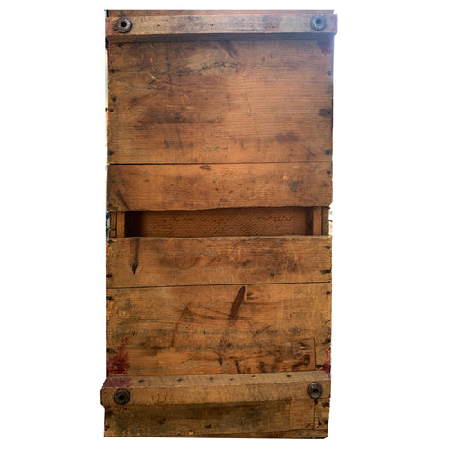 John Derian 19th Century Three Drawer Table Top "Cabinet" Add To Cart Details 30" L X 16" W X 17" H 3 Drawers Wood 19th Century USA Please Note That Vintage Items Will Embrace Unique Variations Such As Scratches Tears And Genera