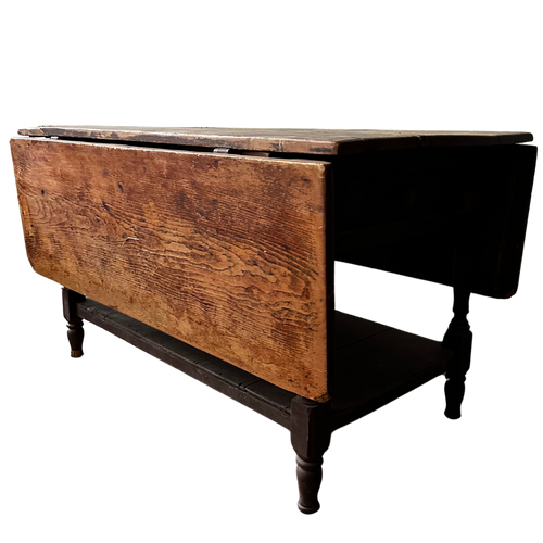 John Derian 20th Century Drop-Leaf Table Add To Cart Included In Our Carefully Curated Antique Furniture collection Is A 20th Century Drop-leaf Table Expanding Up To 57" Wide. Drop-leaf Tables With Roots In The 18th Century And