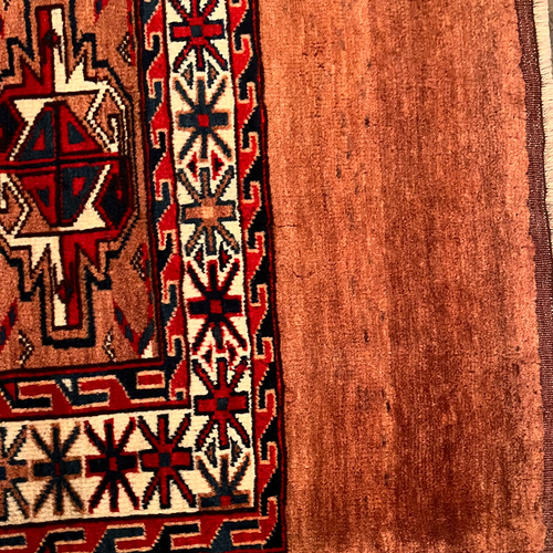 John Derian 3'8" X 2'5" Antique Yamound Rug (083479) Add To Cart FINAL SALE This Antique Yamound Rug Is An Example Of Turkmen Tribal Weaving Traditionally Crafted By The Yomud (Yamoud) Nomads Of Central Asia Particularly In Regi