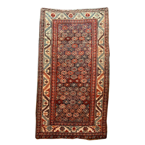 john derian 4’1” x 6’10" 19th Century Caucasian Rug Add to cart FINAL SALE  Details 4’1” x 6’10"