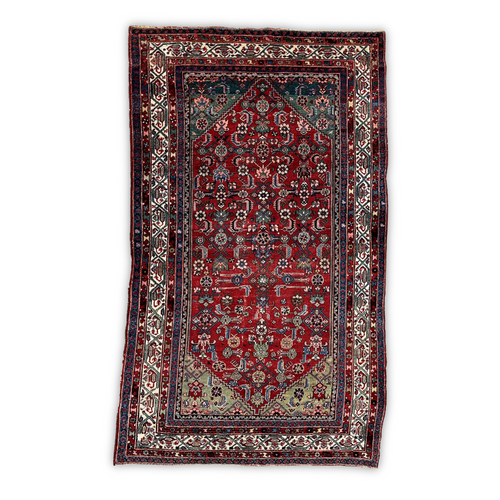 john derian 4'2" x 6'9" Antique Malayer Rug #7 Add to cart A Malayer rug is a distinctive type of Persian rug woven in the Malayer region located in western Iran between the cities of Hamadan and Kermanshah. Known for their eleg