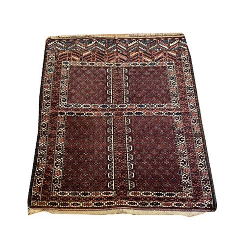 john derian 4’6” x 5’3" Antique Caucasian Rug #6 Add to cart FINAL SALE Details   4’6” x 5’3"
