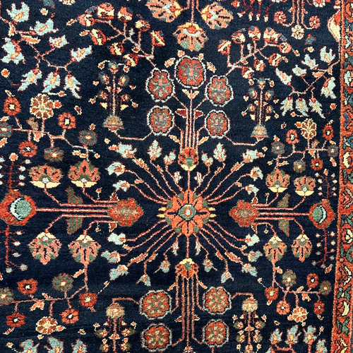 John Derian 4' 7" X 7 '4" Antique Lihihan Rug #10 Add To Cart A Lilihan Rug Is A Type Of Persian Rug Woven In The Lilihan Village Located Near Hamadan In Western Iran. Though It Shares Some Characteristics With Hamadan Rugs Lili