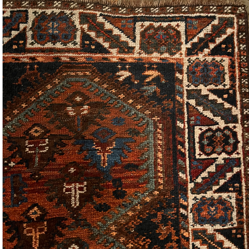 John Derian 5'1" X 3'9" Antique Shiraz Rug (C66216) Add To Cart FINAL SALE This Antique Shiraz Rug Is A Traditional Persian Tribal Rug Woven By Nomadic And Semi-nomadic Tribes In And Around The City Of Shiraz In Southern Iran. T