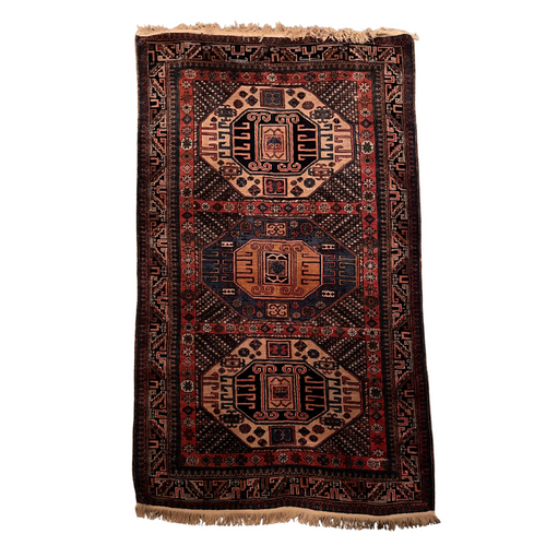 john derian 5'4" x 7'11" Antique Caucasian Rug Add to cart FINAL SALE This antique Caucasian rug features bold geometric patterns and rich earthy colors characteristic of rugs from the Caucasus region. Handwoven with natural dye