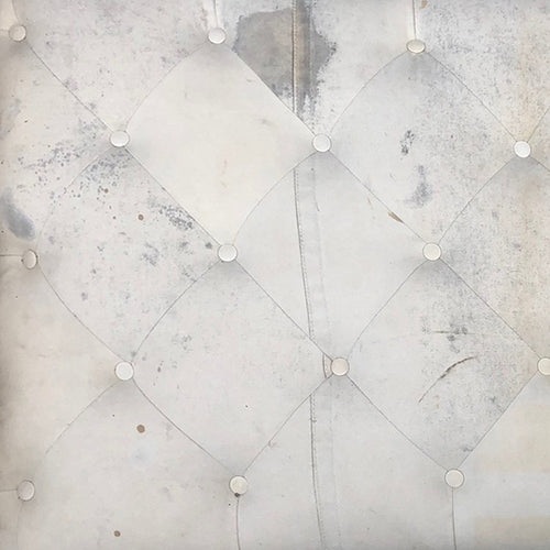 John Derian 6' Field Bench In Antique Sail Fabric Custom Furniture