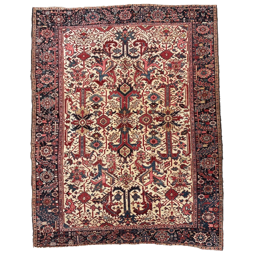 john derian 7'10" x 10'4" Antique Caucasian Rug Add to cart A Caucasian rug is a handwoven textile characterized by vibrant colors geometric patterns and traditional motifs originating from the Caucasus region in Eurasia. FINAL