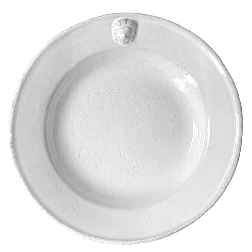 john derian Alexandre Soup Plate Add to cart Assiette Creuse Details 8.7" W x 8.7" L x 2.4" Deep Black Terra Cotta with White Enameled Glaze Each item will feature unique variations Made in Paris Care Dishwasher safe on a mod