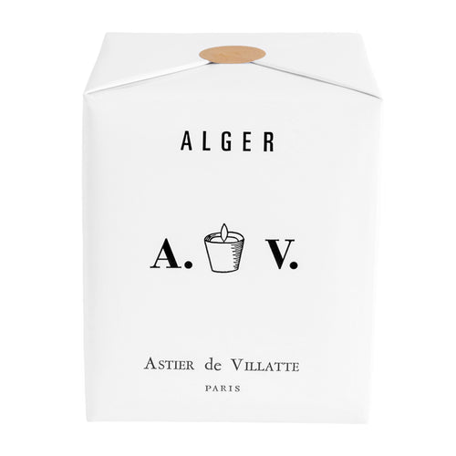 John Derian Alger Candle Add To Cart Contains Essences Of White Campion  privet Flowers Wild Jasmine And Bitter Orange With Acidic Notes Spiced With A Hint Of Chilli. Details 3 1/2" Diameter X 4" Tall 100% Natural 100% Cotton B