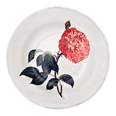 john derian Alternate Rose Soup Plate Add to cart Assiette Creuse Rose Alternate Details 8.5" Diameter x 1.5" Deep Glazed terracotta Made in Paris Care Dishwasher safe on a moderate wash cycle. Not microwave safe. John Derian te