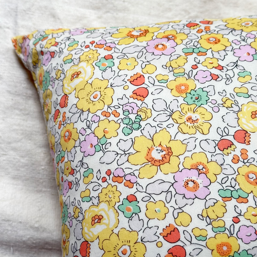 John Derian "Amour" Embroidered Cushion (CS 09-11) Add To Cart The "Amour" Embroidered Pillow By CSAO Features A Charming Floral Print Motif Hand-embroidered Lettering And Flowers Showcasing West African Craftsmanship. Notably E