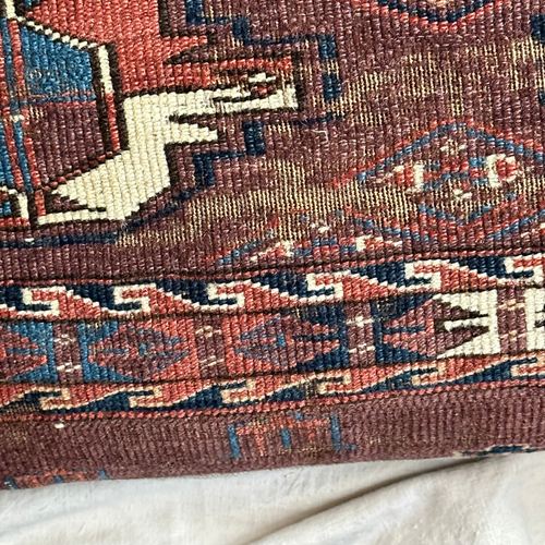 John Derian Antique Caucasian Rug Pillow #1A Add To Cart When Crafting Our Custom Pillows From Antique Material We Carefully Select And Repurpose Each Piece Ensuring That No Two Pillows Are Alike. The Imperfections And Patina Of