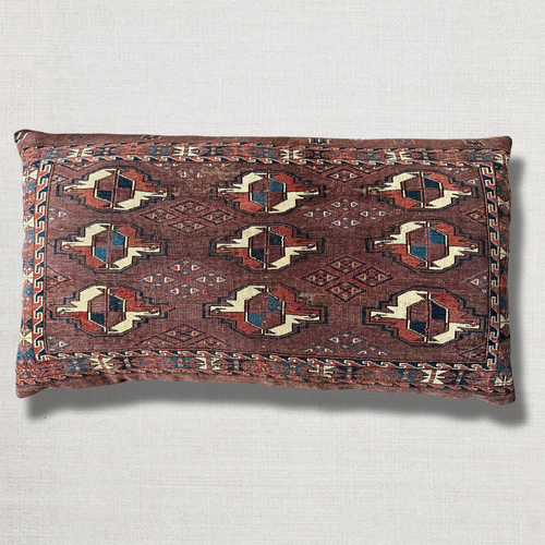 john derian Antique Caucasian Rug Pillow #1A Add to cart When crafting our custom pillows from antique material we carefully select and repurpose each piece ensuring that no two pillows are alike. The imperfections and patina of