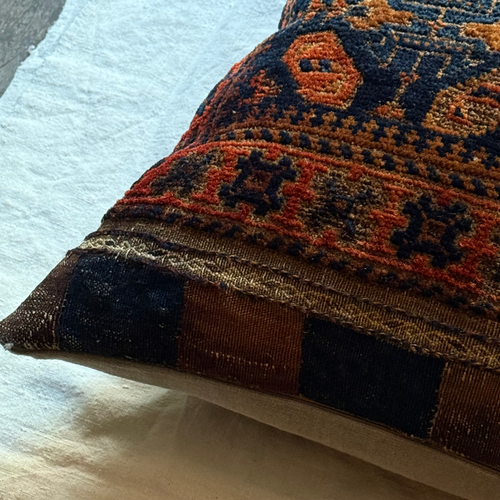 John Derian Antique Caucasian Rug Pillow #6 Add To Cart When Crafting Our Custom Pillows From Antique Material We Carefully Select And Repurpose Each Piece Ensuring That No Two Pillows Are Alike. The Imperfections And Patina Of