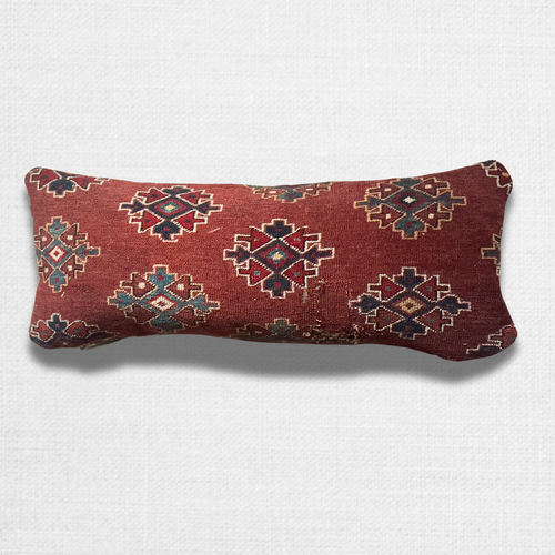 John Derian Antique Caucasian Rug Pillow #7 Add To Cart When Crafting Our Custom Pillows From Antique Material We Carefully Select And Repurpose Each Piece Ensuring That No Two Pillows Are Alike. The Imperfections And Patina Of