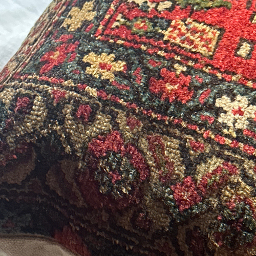 John Derian Antique Caucasian Rug Pillow Add To Cart When Crafting Our Custom Pillows From Antique Material We Carefully Select And Repurpose Each Piece Ensuring That No Two Pillows Are Alike. The Imperfections And Patina Of The
