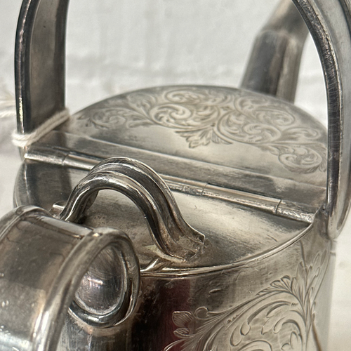 John Derian Antique Engraved Silver-Plated Watering Can Teapot Add To Cart This Antique Silver-plated Teapot Is Among John Derian's Trove Of Handpicked vintage & Antique Goods. Likely Dating To The Victorian Or Edwardian Era Th