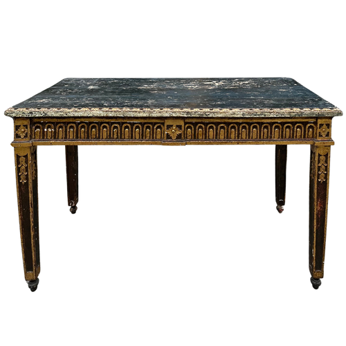 john derian Antique Italian Neo Classic Console Table Add to cart Included in our carefully curated antique furniture collection is an Italian neo classical console table dating back to the 1800s featuring a rectangular top and