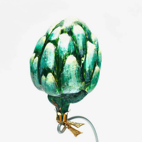 john derian Artichoke Clip-on Ornament Add to cart The Artichoke Clip-On Ornament is a unique and whimsical addition to your holiday decor. Meticulously crafted this ornament captures the intricate details of an artichoke comple