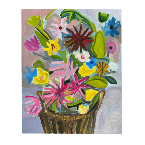 john derian Basket of Flowers Hugo Guinness Original