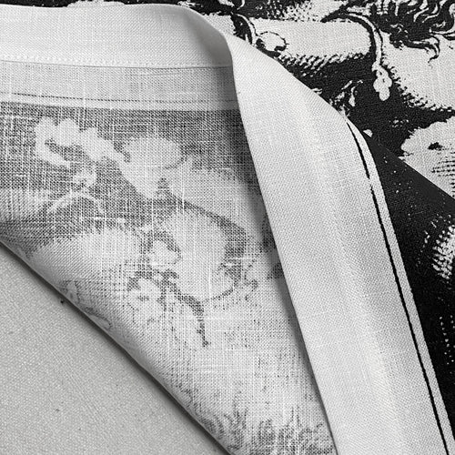 John Derian Bassett Hyde Eros Cocktail Napkin & Tea Towel Cocktail Napkin - $20.00 Tea Towel - $45.00