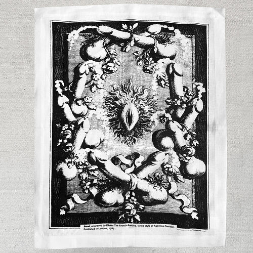 john derian Bassett Hyde Eros Cocktail Napkin & Tea Towel Cocktail Napkin - $20.00 Tea Towel - $45.00