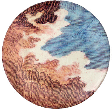 john derian Bisons Cloud Dish Add to cart Coupelle Nuages Hund Details 6.5" Diameter Glazed terracotta Made in Paris Care Dishwasher safe on a moderate wash cycle. Not microwave safe. John Derian teamed up with Astier de Villatt