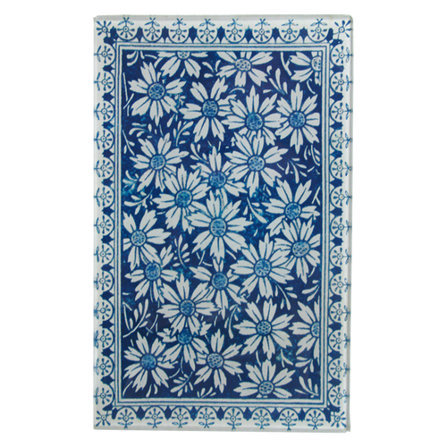 john derian Blue Daisy Card Back 5 x 8" Cell Phone Tray