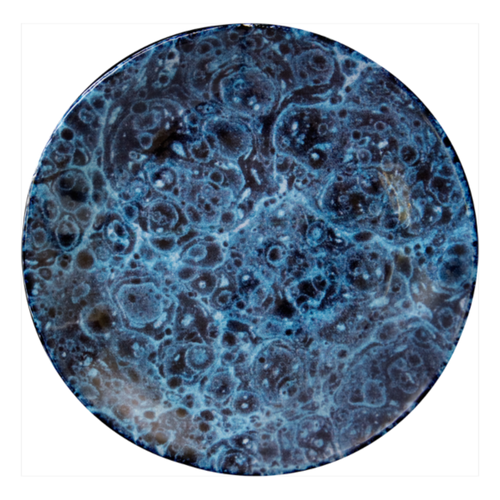 john derian Blue Marble Saucer Add to cart Soucoupe Marbre Bleu Details 5.25" Diameter