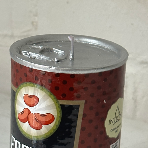 John Derian Can Of Beans Candle Add To Cart Details 3" W X 4.25" H Paraffin Wax Each Item Will Feature Unique Variations Made In Italy Care Remove All Paper Before Burning. Not Intended For Children. Cereria Introna Has Been Pro