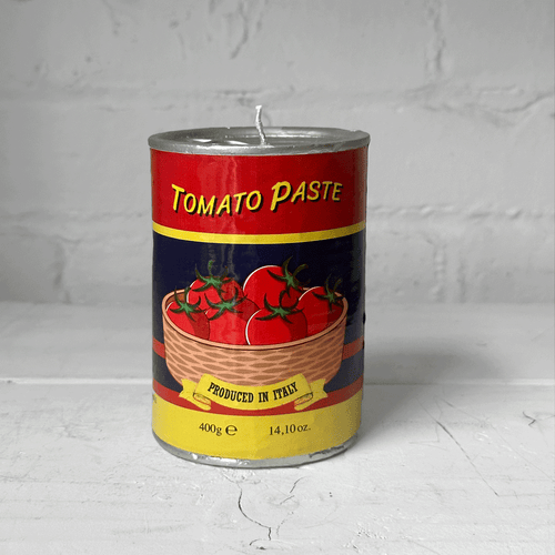 john derian Can of Tomato Paste Add to cart Details 3" W x 4.25" H Paraffin Wax Each item will feature unique variations Made in Italy Care Remove All Paper Before Burning. Not intended for children. Cereria Introna has been pro