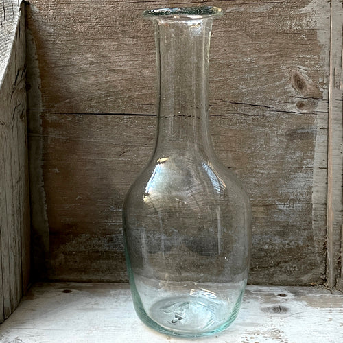 john derian Carola Vase Add to cart This piece can be used as a vase or container. Details Recycled Glass Handblown Each item will feature unique variations Made in France Tunisia and Turkey Please note that because this item