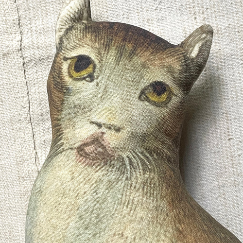 John Derian Cat Pillow Add To Cart Details  14" L X 16" H