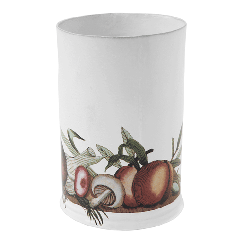 john derian Celebrate Vase Add to cart Details 3.9" W x 6.1" H Glazed terracotta Made in Paris Care Dishwasher safe on a moderate wash cycle. Not microwave safe.  John Derian teamed up with Astier de Villatte to add his iconi